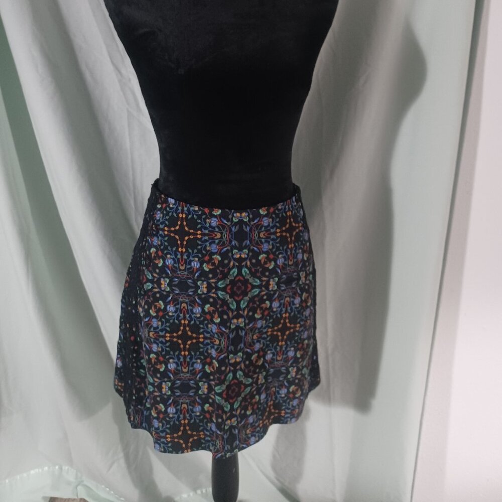 Women's embroidered skirt, multicolored by Zara Woman